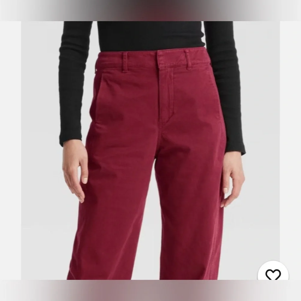 Universal Thread Women's Burgundy Pants - Picture 2 of 6